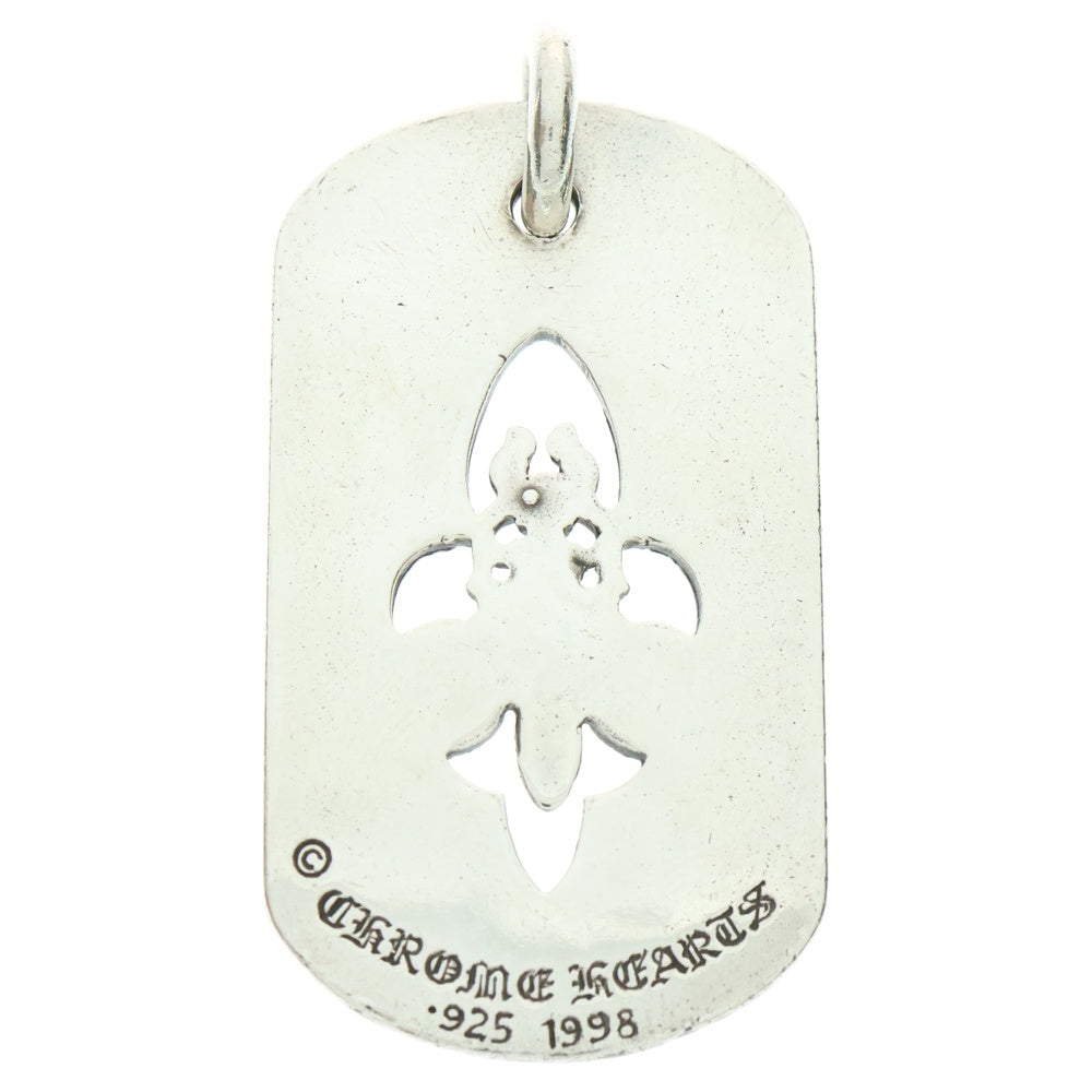 CHROME HEARTS(クロムハーツ) D TAG LRG FLE DAG フレア ダガー ラージ ドッグタグ ペンダントトップ シルバー