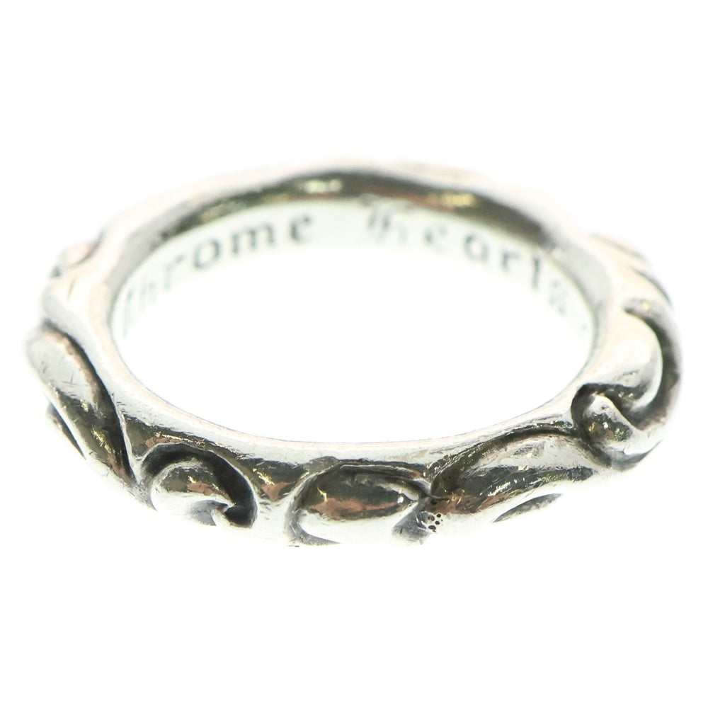 CHROME HEARTS(クロムハーツ) SCRL BAND スクロールバンド リング シルバー BCA351