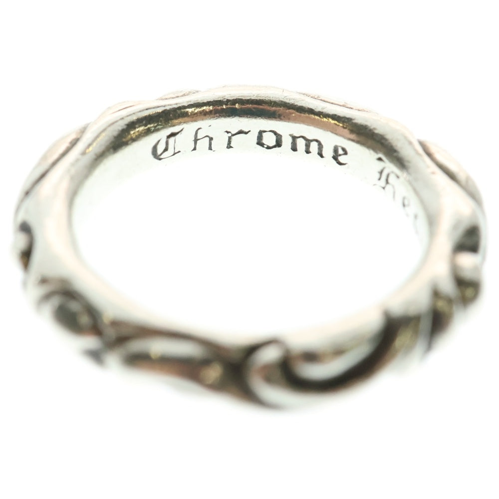 CHROME HEARTS(クロムハーツ) SCRL BAND スクロールバンド リング シルバー BCA351