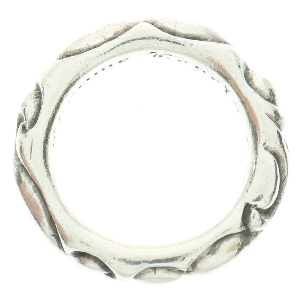 CHROME HEARTS(クロムハーツ) SCRL BAND スクロールバンド リング シルバー BCA351