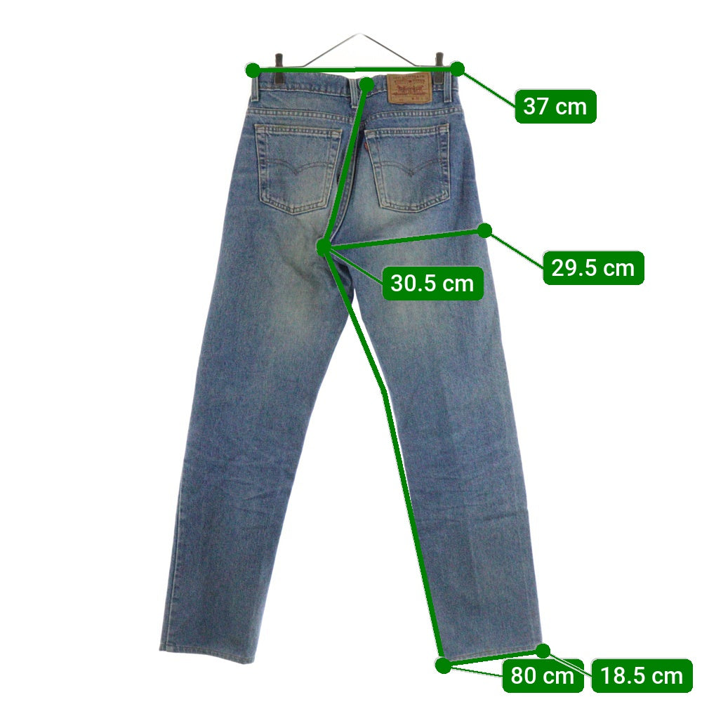 Levi's(リーバイス) 505-0217 ボタン裏525 スモール E 紙パッチ デニムパンツ インディゴ