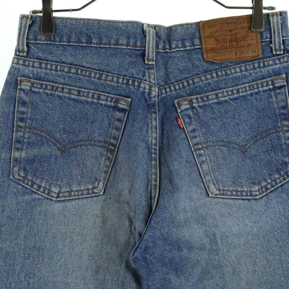 Levi's(リーバイス) 510-0217 ボタン裏525 スモール E 紙パッチ ボタンフライデニムパンツ インディゴ