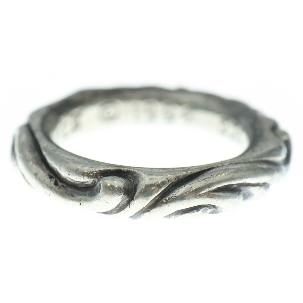 CHROME HEARTS(クロムハーツ) SCRL BAND スクロールバンド リング シルバー BCA351