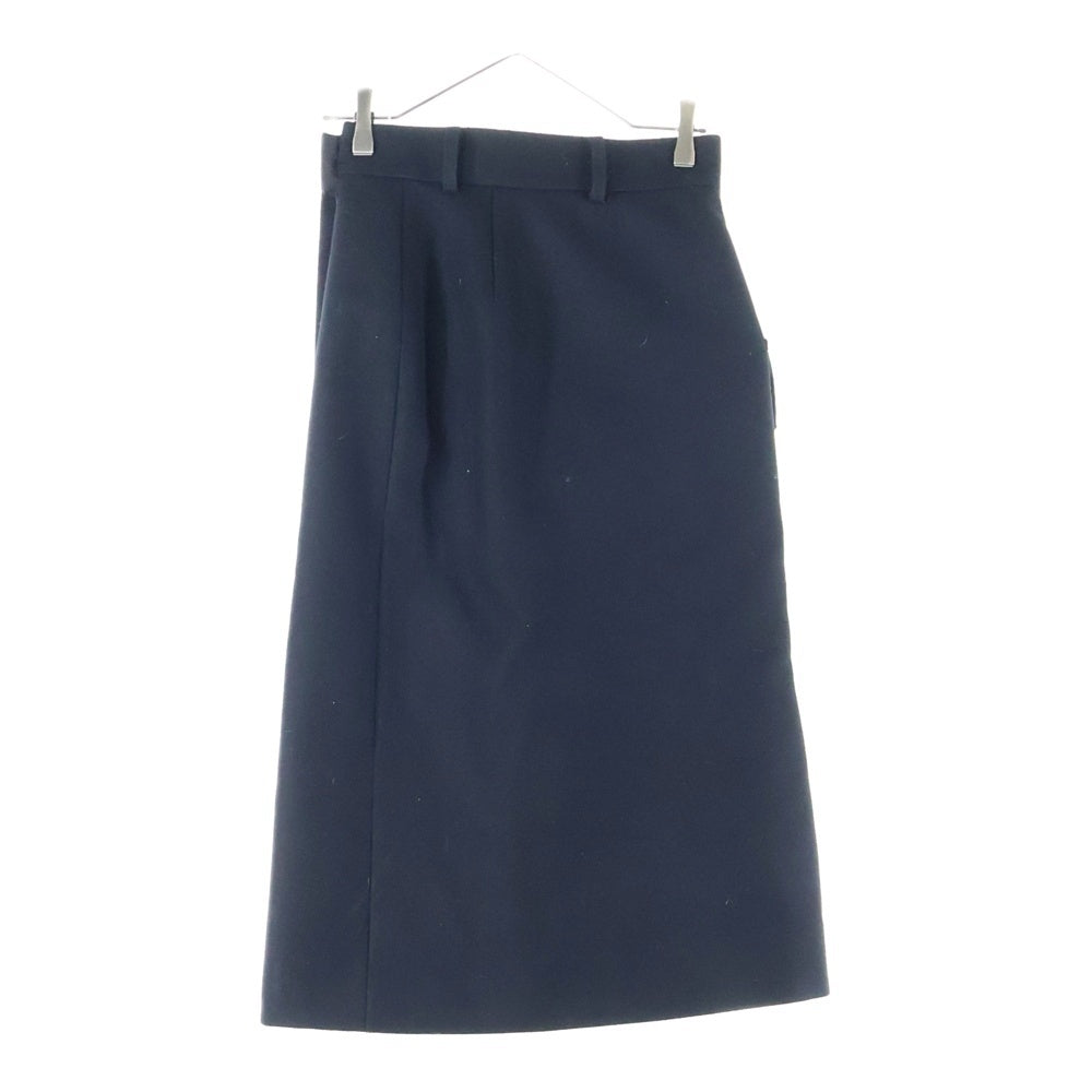 Sacai(サカイ) 22AW ジップアップ ウールストレートスカート ブラック レディース 22-06388