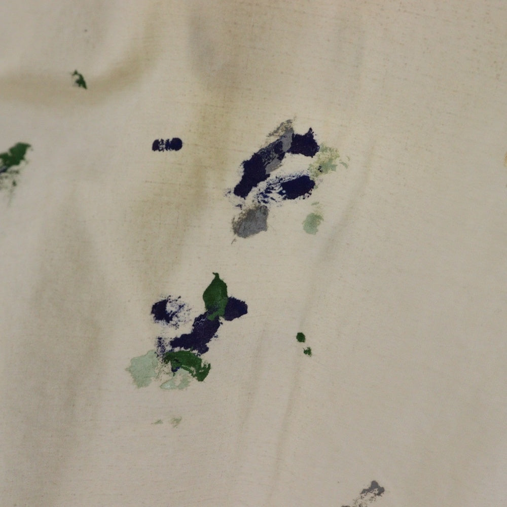 GALLERY DEPT.(ギャラリーデプト) 24SS EP overshirt EPオーバーシャツ ペイントデザイン シャツジャケット アイボリー EPJ-60030