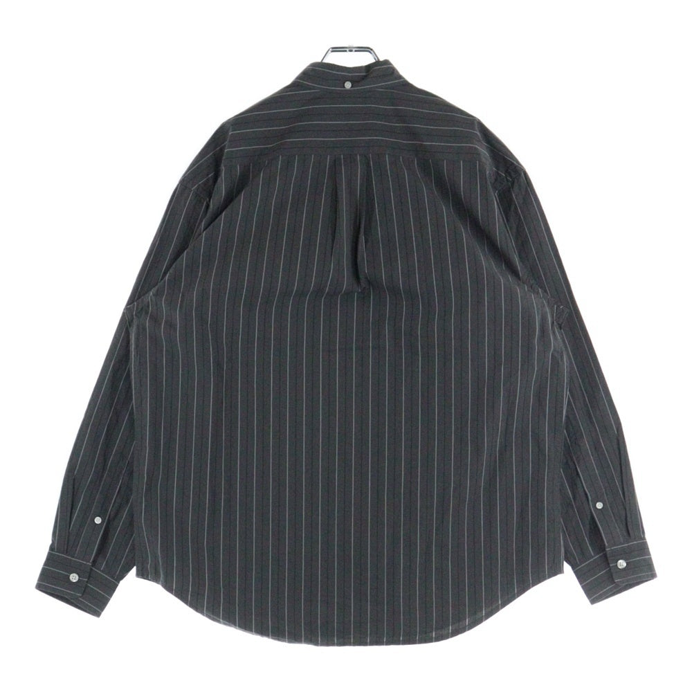 SUPREME(シュプリーム) 24AW Loose Fit Stripe Shirt ルーズフィット ストライプ 長袖シャツ グレー