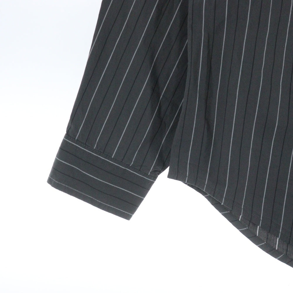 SUPREME(シュプリーム) 24AW Loose Fit Stripe Shirt ルーズフィット ストライプ 長袖シャツ グレー