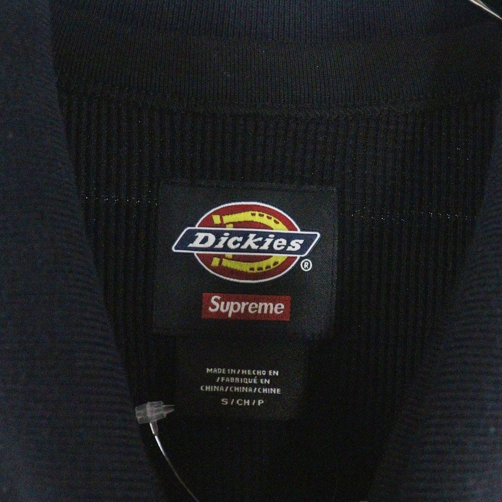 SUPREME(シュプリーム) 24AW × Dickies Thermal Polo ディッキーズ サーマルポロ 長袖Tシャツ カットソー ブラック/ブラウン
