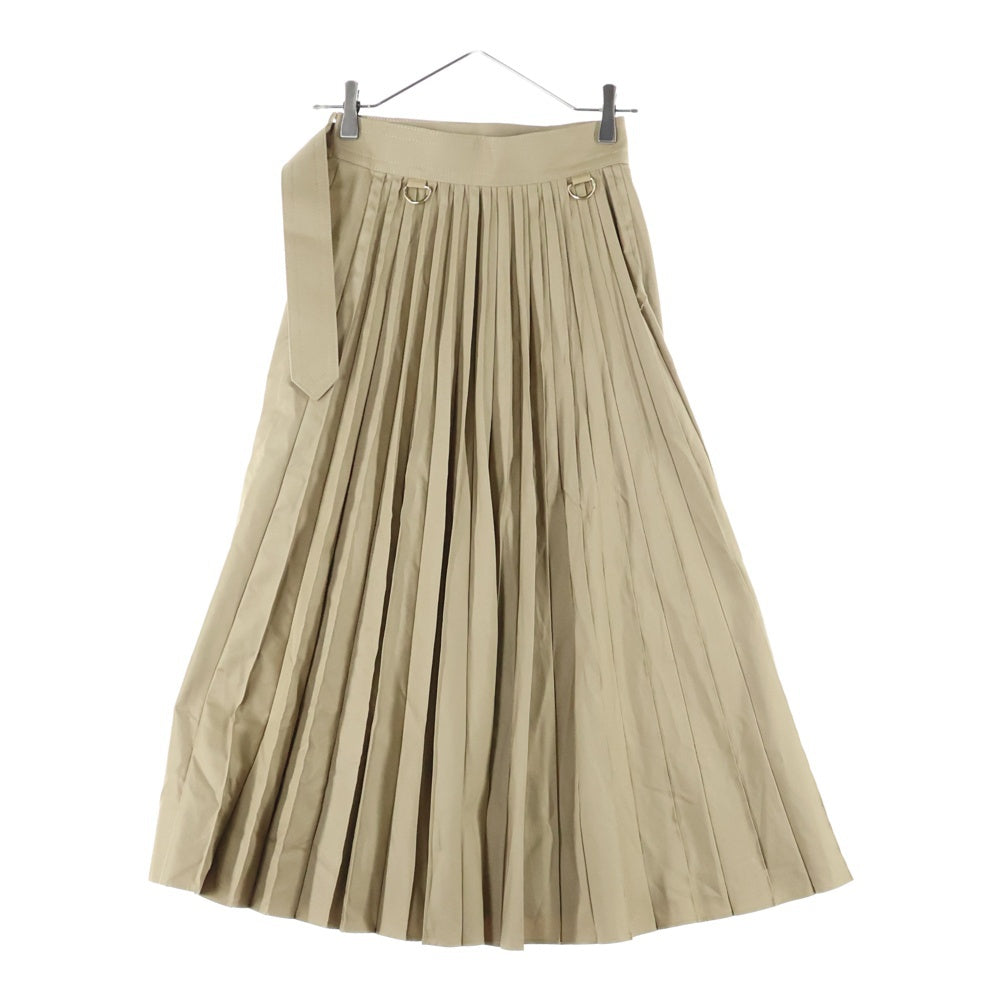 Sacai(サカイ) 23AW Cotton Gabardine Skirt コットンギャバーディンスカート ベージュ レディース 23-06965