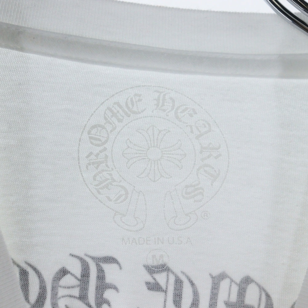 CHROME HEARTS(クロムハーツ) LONG SLEEVE T-SHIRT POCKET HOLLYWOOD 長袖TシャツロンTロングスリーブ ホワイト