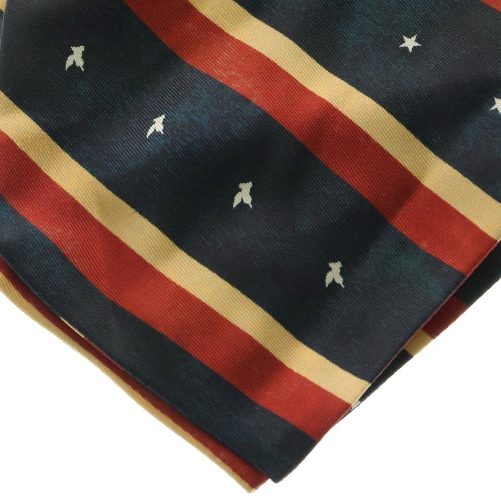 MASU(エムエーエスユー) 25SS ASCOT TIE アスコットタイ ネクタイ スカーフ ネイビー/レッド