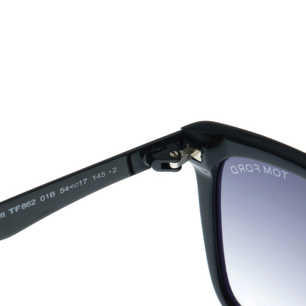TOM FORD(トムフォード) Tバー ウェリントン サングラス メガネ アイウェア ブラック TF862