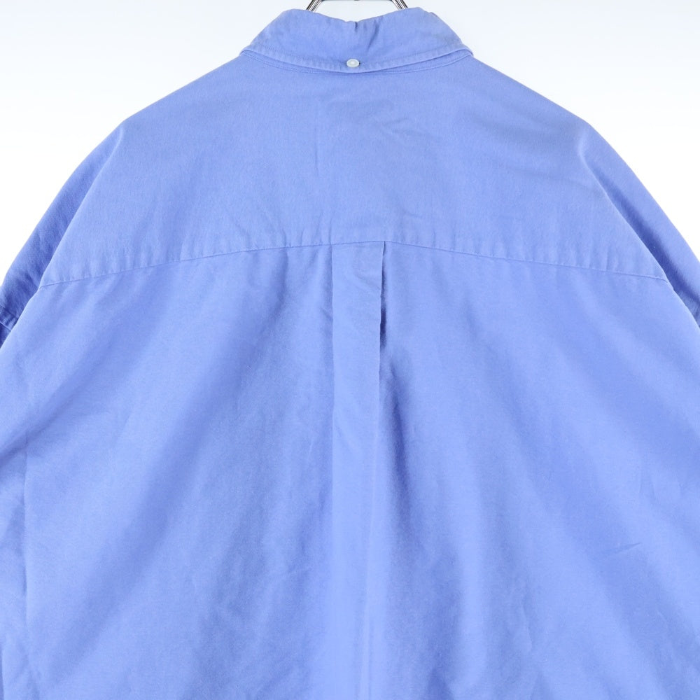 Graphpaper(グラフペーパー) 22AW コットン 長袖シャツ ブルー GM223-50071B