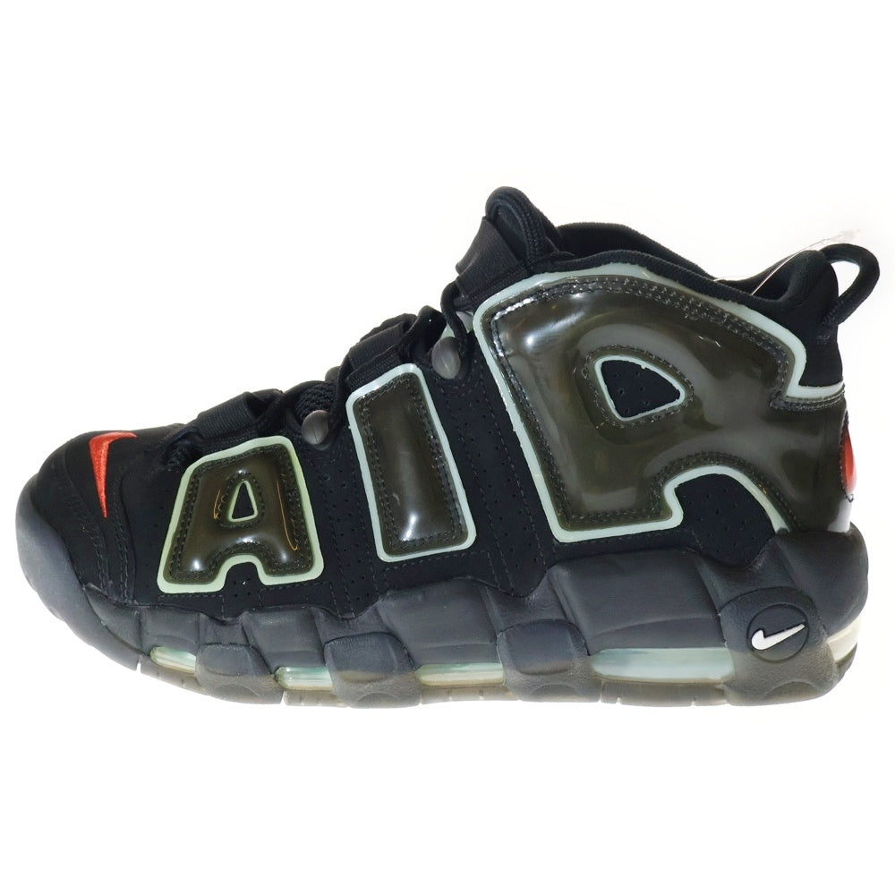 NIKE(ナイキ) AIR MORE UPTEMPO 96 MADE YOU LOOK DJ4633-010 エア モア アップテンポ 96 メイドユールック ハイカットスニーカー ブラック US9.5/27.5cm