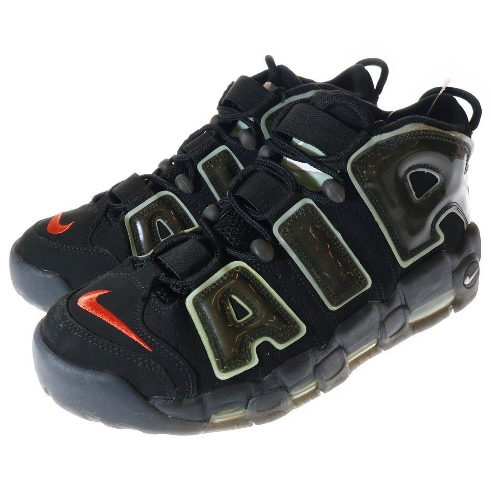 NIKE(ナイキ) AIR MORE UPTEMPO 96 MADE YOU LOOK DJ4633-010 エア モア アップテンポ 96 メイドユールック ハイカットスニーカー ブラック US9.5/27.5cm
