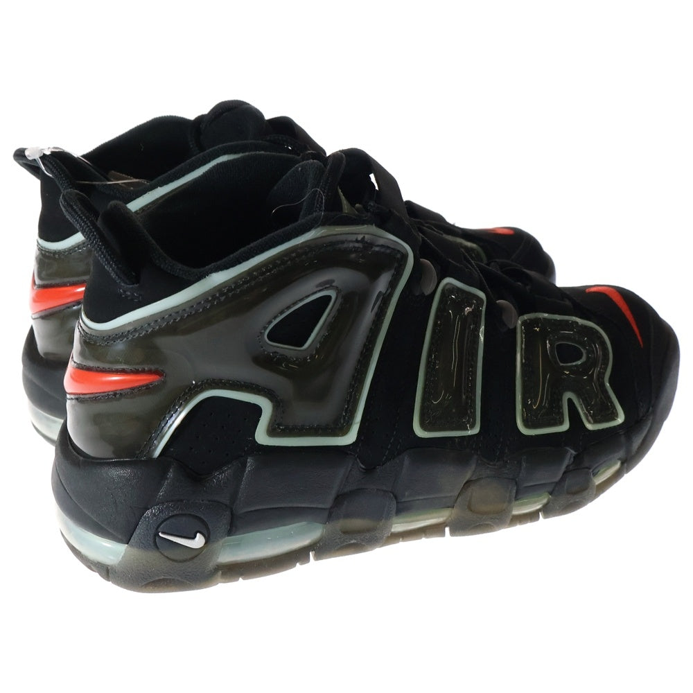 NIKE(ナイキ) AIR MORE UPTEMPO 96 MADE YOU LOOK DJ4633-010 エア モア アップテンポ 96 メイドユールック ハイカットスニーカー ブラック US9.5/27.5cm