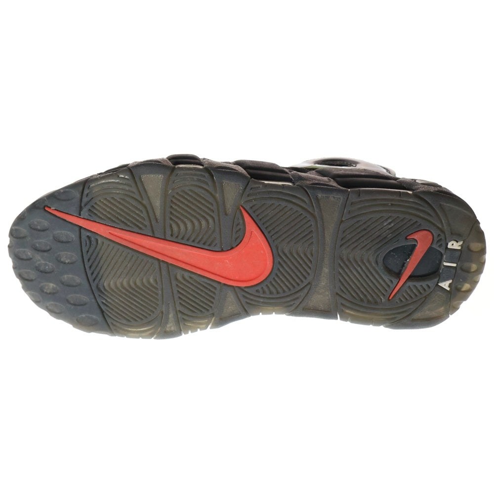 NIKE(ナイキ) AIR MORE UPTEMPO 96 MADE YOU LOOK DJ4633-010 エア モア アップテンポ 96 メイドユールック ハイカットスニーカー ブラック US9.5/27.5cm