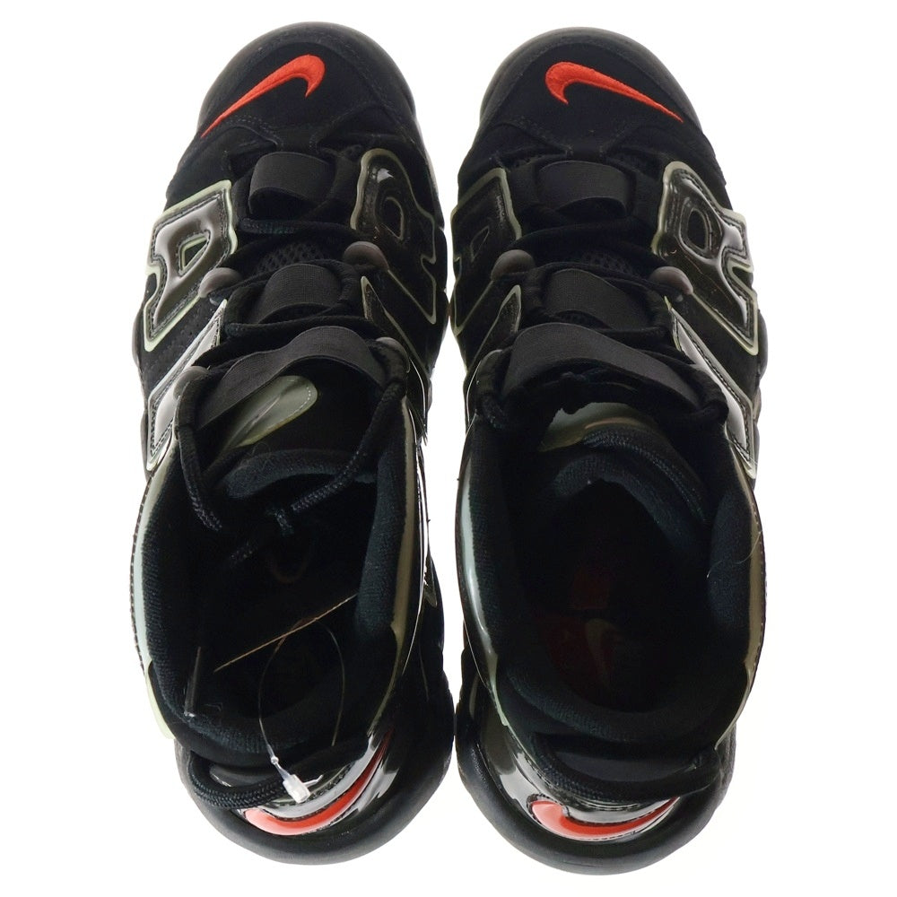 NIKE(ナイキ) AIR MORE UPTEMPO 96 MADE YOU LOOK DJ4633-010 エア モア アップテンポ 96 メイドユールック ハイカットスニーカー ブラック US9.5/27.5cm