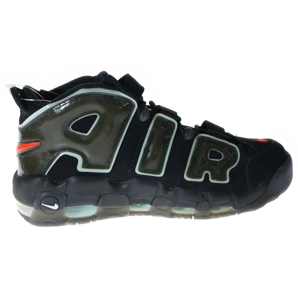 NIKE(ナイキ) AIR MORE UPTEMPO 96 MADE YOU LOOK DJ4633-010 エア モア アップテンポ 96 メイドユールック ハイカットスニーカー ブラック US9.5/27.5cm