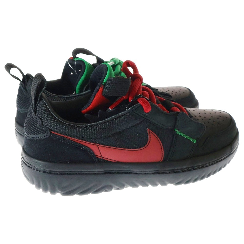 NIKE(ナイキ) ×GHETTO GASTRO AIR JORDAN 1 LOW REACT FEARLESS CT6416-001 ゲットーガストロ エアジョーダン1 ロー リアクト フィアレス ローカットスニーカー US9.5/27.5cm