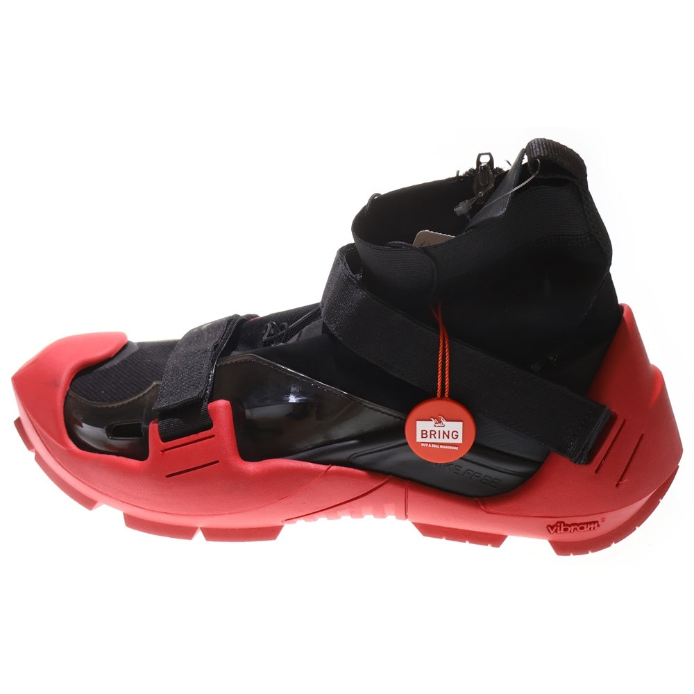 NIKE(ナイキ) × MATTHE M WILLIAMS FREE TR FLYKNIT 3 BRED AQ9200-001 マシュー・M・ウィリアムズ フリー TRフライニット3 ブレッド ハイカットスニーカー US9.5/27.5cm