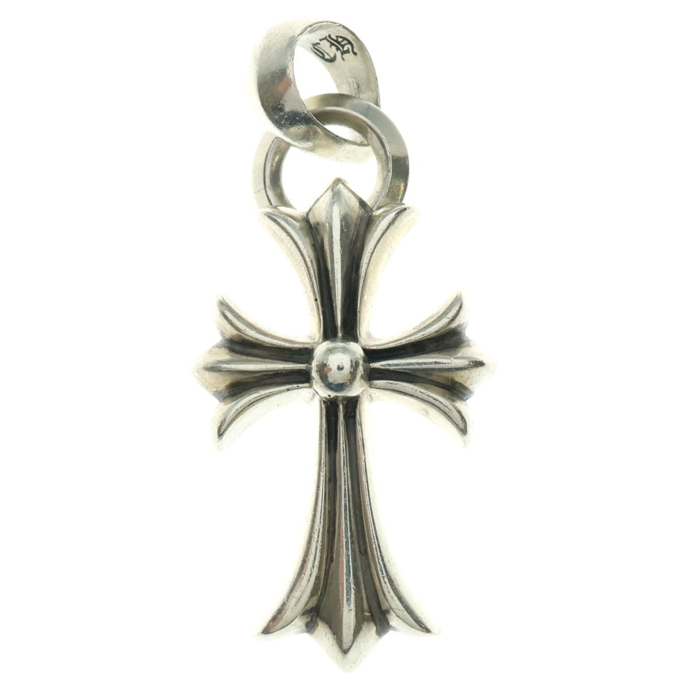 CHROME HEARTS(クロムハーツ) CH CRS SML W/BALE Wベイル スモールCHクロス ペンダントトップ シルバー BCA218