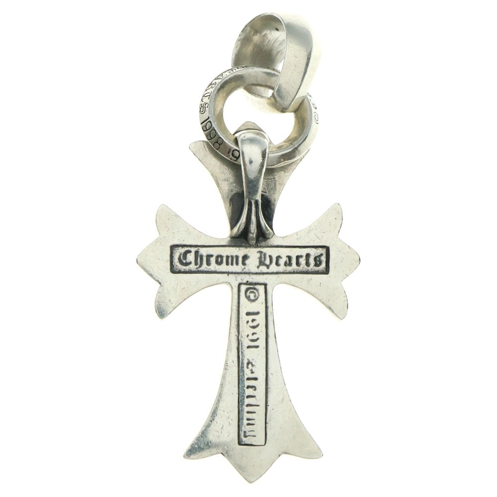 CHROME HEARTS(クロムハーツ) CH CRS SML W/BALE Wベイル スモールCHクロス ペンダントトップ シルバー BCA218