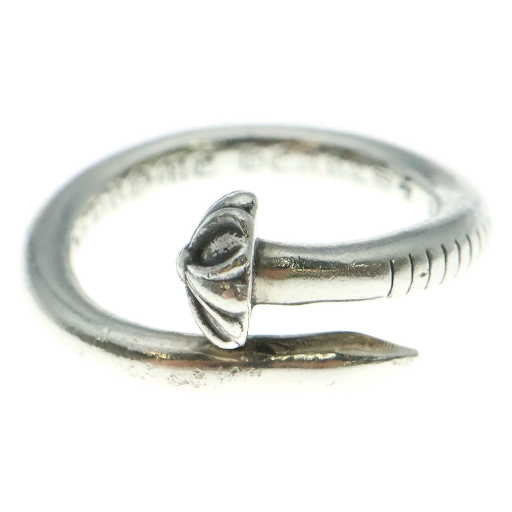 CHROME HEARTS(クロムハーツ) NAIL CRSBALL ネイル クロスボール リング シルバー BCA349