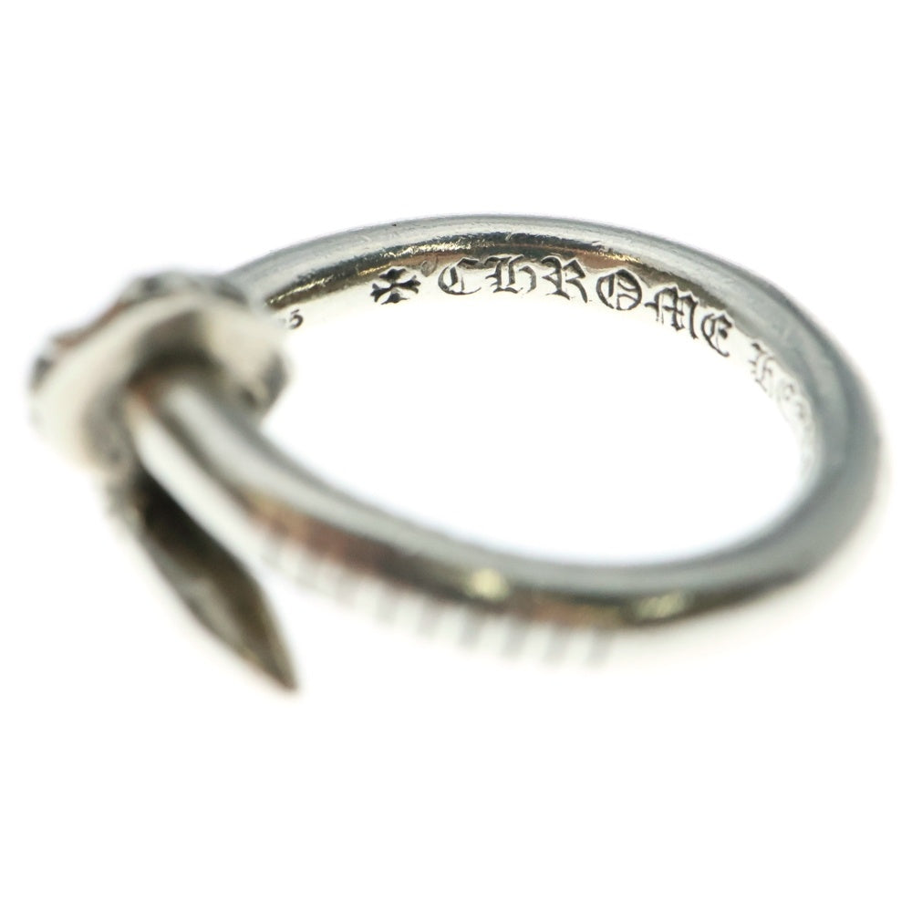 CHROME HEARTS(クロムハーツ) NAIL CRSBALL ネイル クロスボール リング シルバー BCA349
