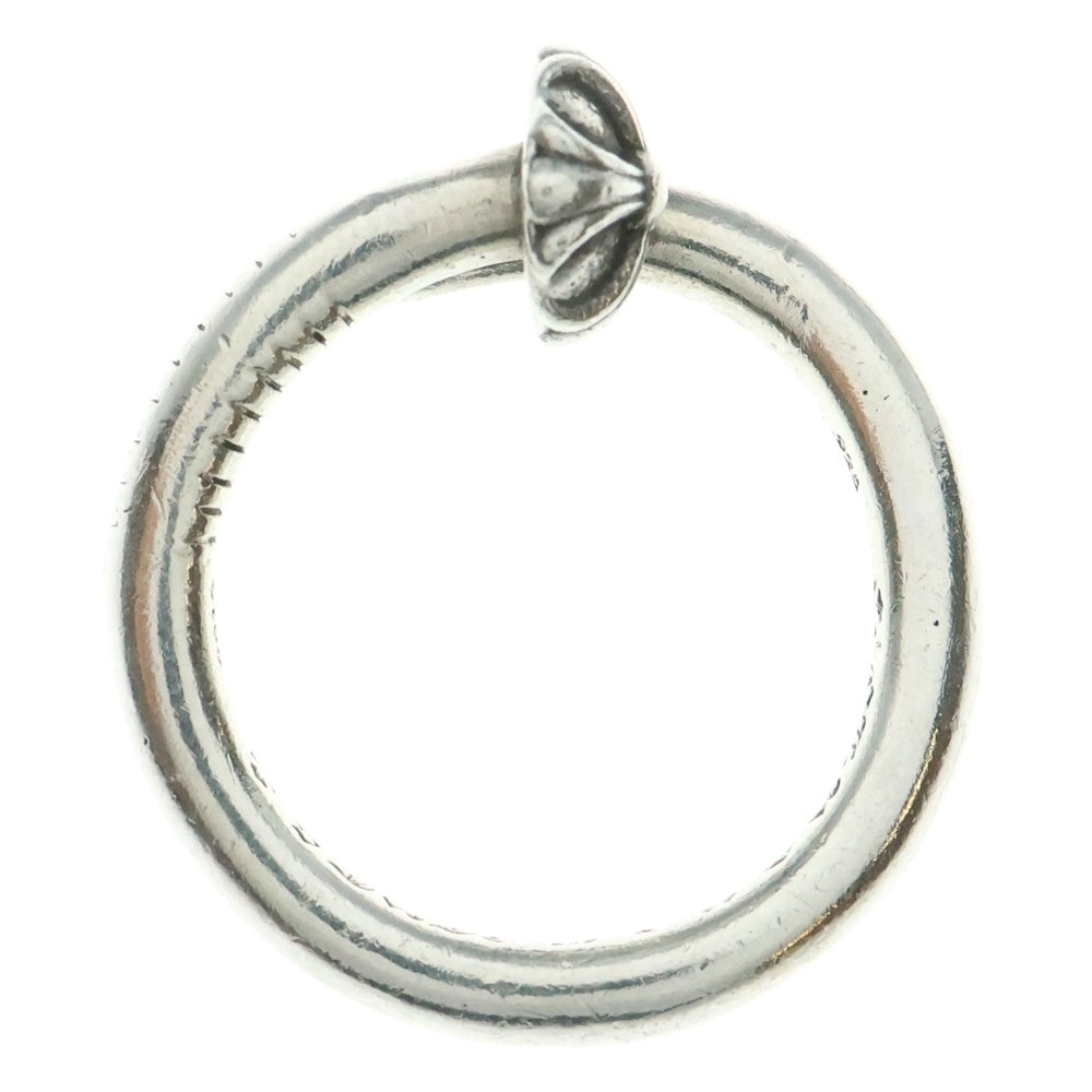 CHROME HEARTS(クロムハーツ) NAIL CRSBALL ネイル クロスボール リング シルバー BCA349
