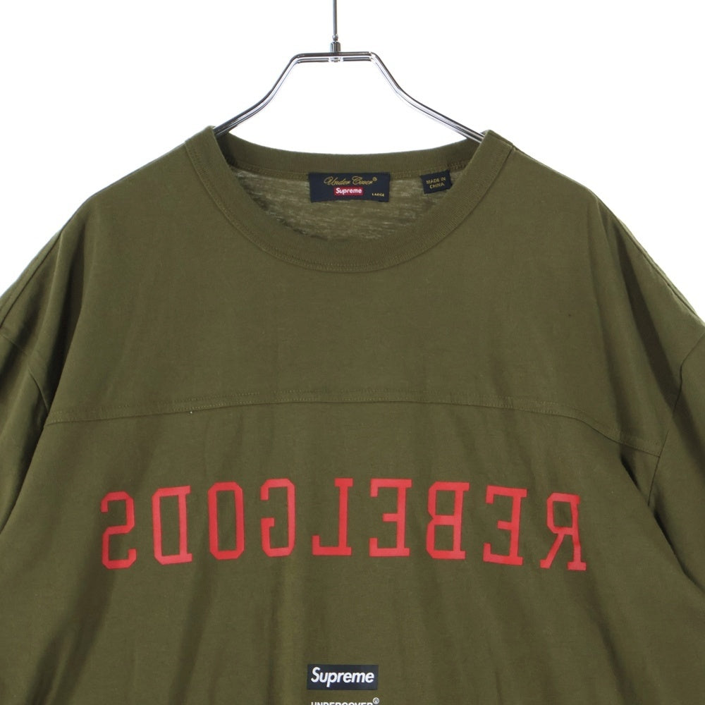 SUPREME(シュプリーム) 23SS ×Undercover football top アンダーカバー フットボール トップ Tシャツ 半袖カットソー ブラウン