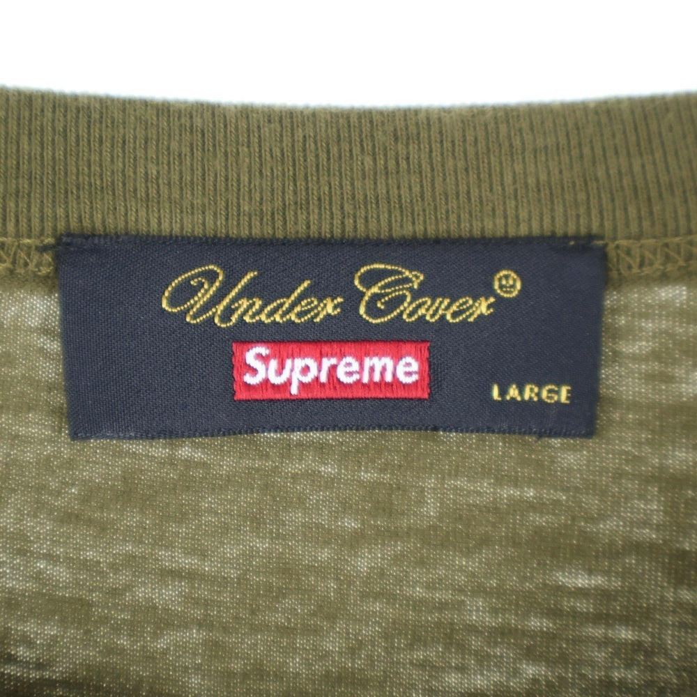 SUPREME(シュプリーム) 23SS ×Undercover football top アンダーカバー フットボール トップ Tシャツ 半袖カットソー ブラウン