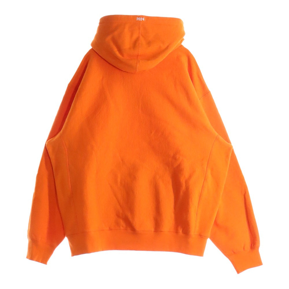 SUPREME(シュプリーム) 24AW Box Logo Hooded Sweatshirt ボックスロゴ プルオーバースウェットパーカー フーディ オレンジ