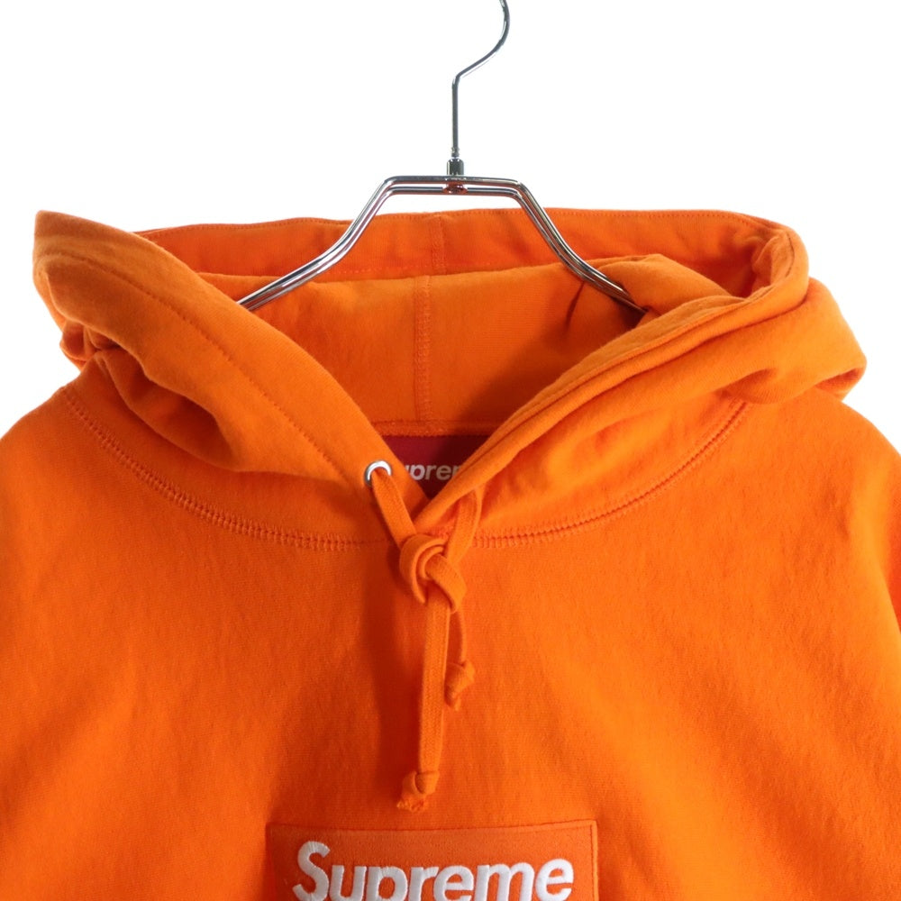 SUPREME(シュプリーム) 24AW Box Logo Hooded Sweatshirt ボックスロゴ プルオーバースウェットパーカー フーディ オレンジ