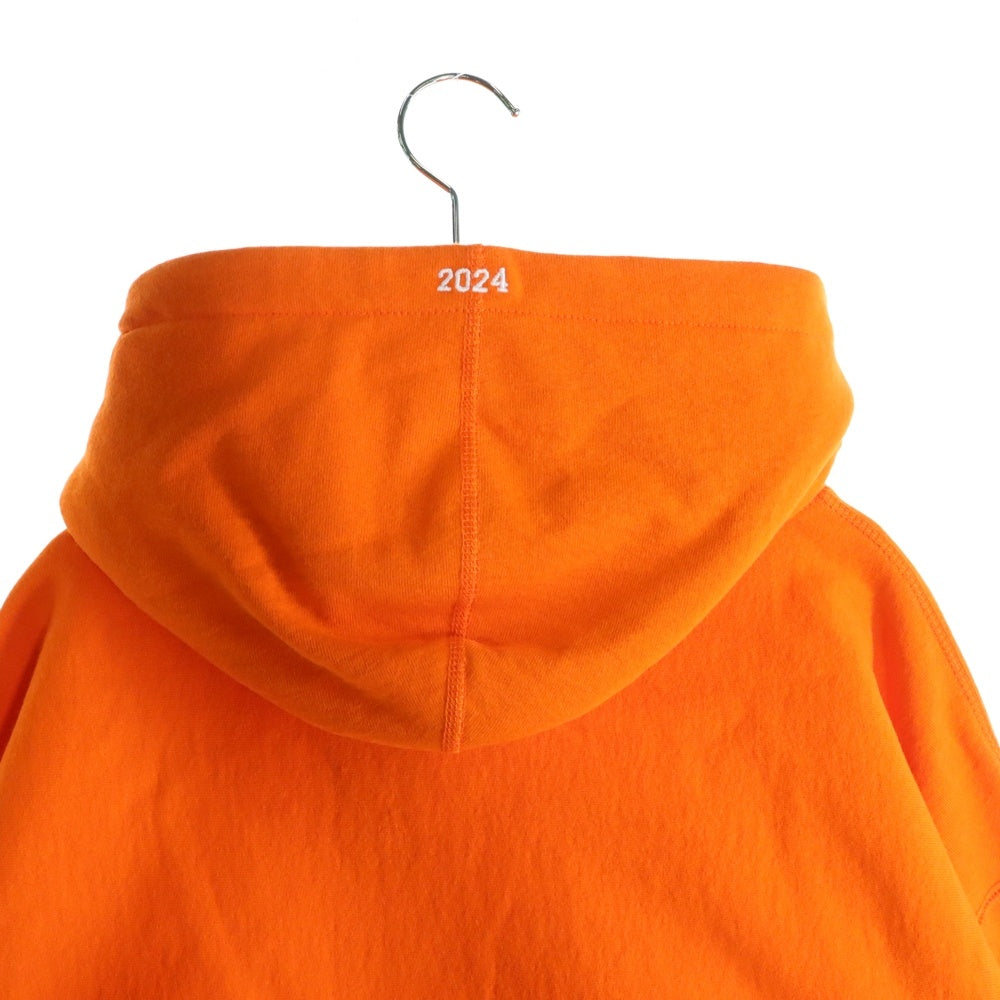 SUPREME(シュプリーム) 24AW Box Logo Hooded Sweatshirt ボックスロゴ プルオーバースウェットパーカー フーディ オレンジ