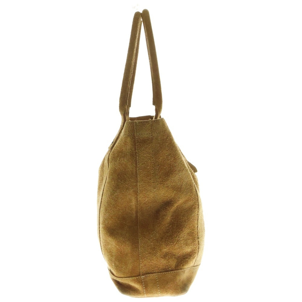 TENDERLOIN(テンダーロイン) ×PORTER SUEDE LEATHER ポーター スウェードレザー トートバッグ ライトブラウン
