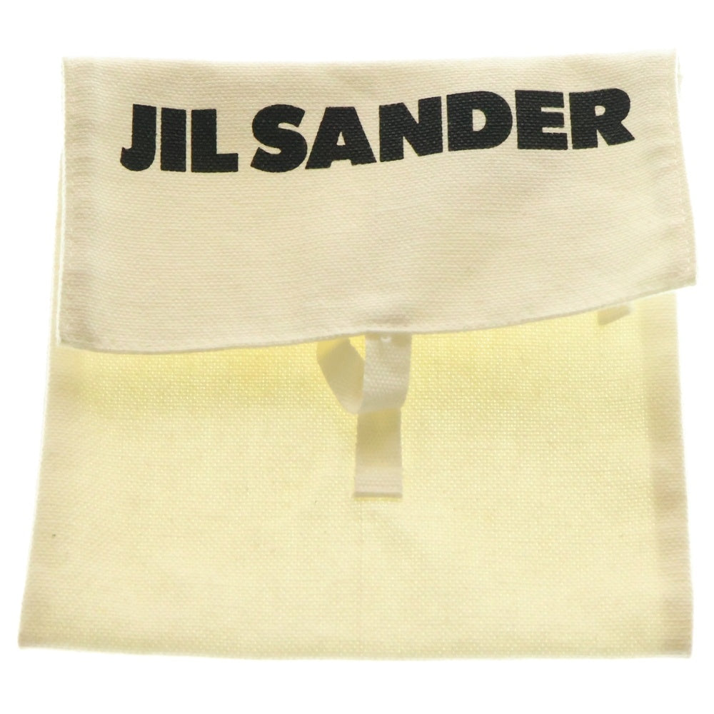 JIL SANDER(ジルサンダー) 二つ折り財布 レザーカードケース ブラック J25UI0001 P4966
