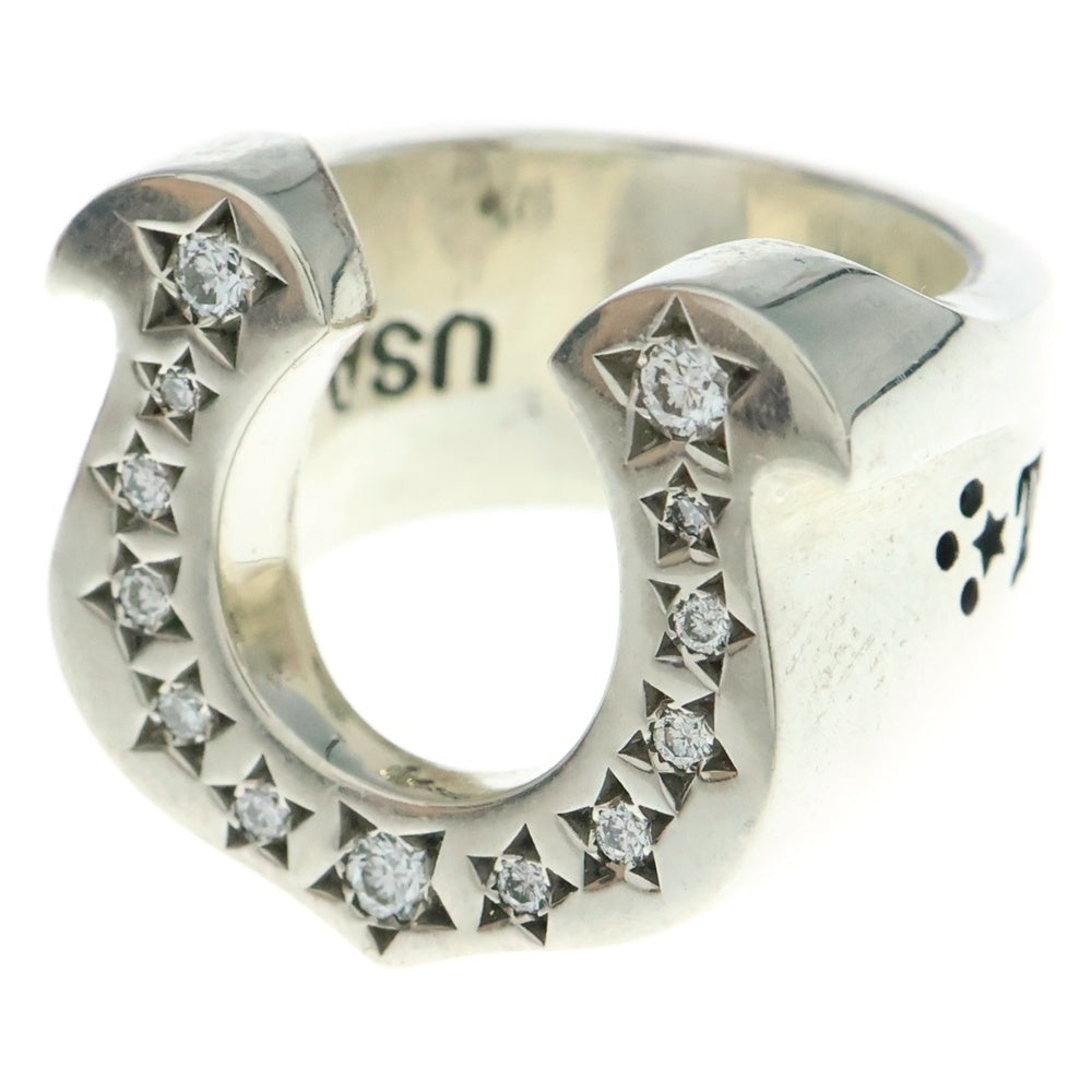 TENDERLOIN(テンダーロイン) T-H.S RING SILVER ホースシュー ダイヤリング シルバー
