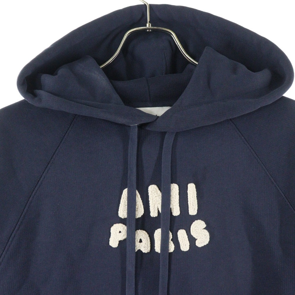 AMI Alexandre Mattiussi(アミアレクサンドルマテュッシ) AMI PARIS アミパリス メンズプルオーバーパーカー USW275.747 ネイビー