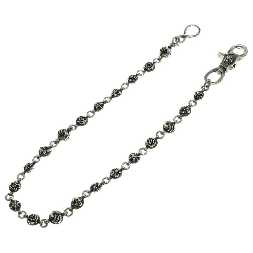 CHROME HEARTS(クロムハーツ) 2MULTIBALL LONG-T 1クリップロング #2マルチボール シルバーウォレットチェーン
