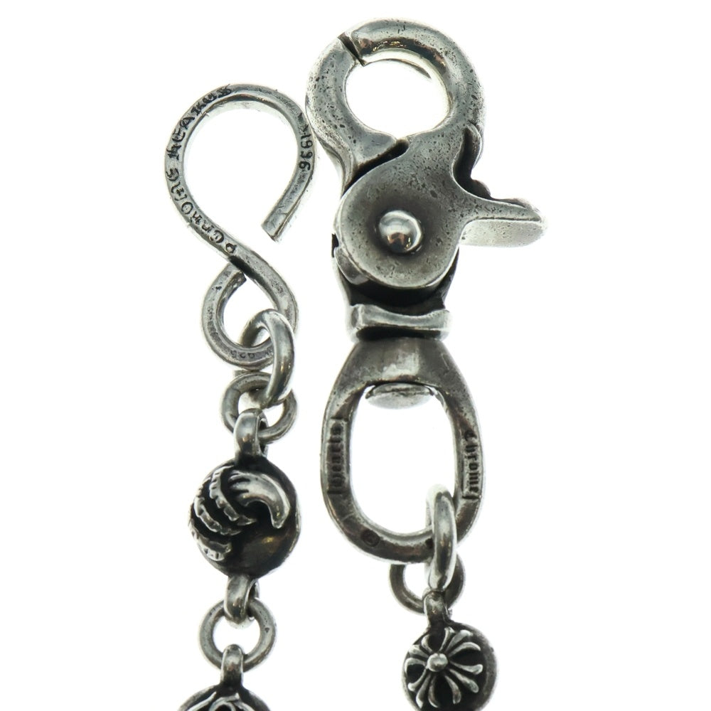 CHROME HEARTS(クロムハーツ) 2MULTIBALL LONG-T 1クリップロング #2マルチボール シルバーウォレットチェーン