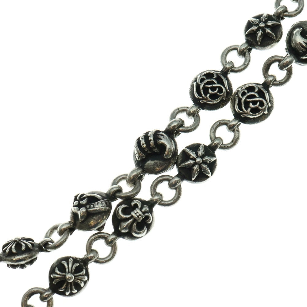 CHROME HEARTS(クロムハーツ) 2MULTIBALL LONG-T 1クリップロング #2マルチボール シルバーウォレットチェーン