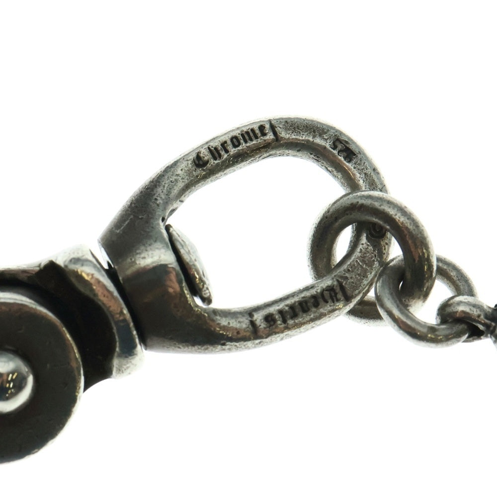 CHROME HEARTS(クロムハーツ) 2MULTIBALL LONG-T 1クリップロング #2マルチボール シルバーウォレットチェーン