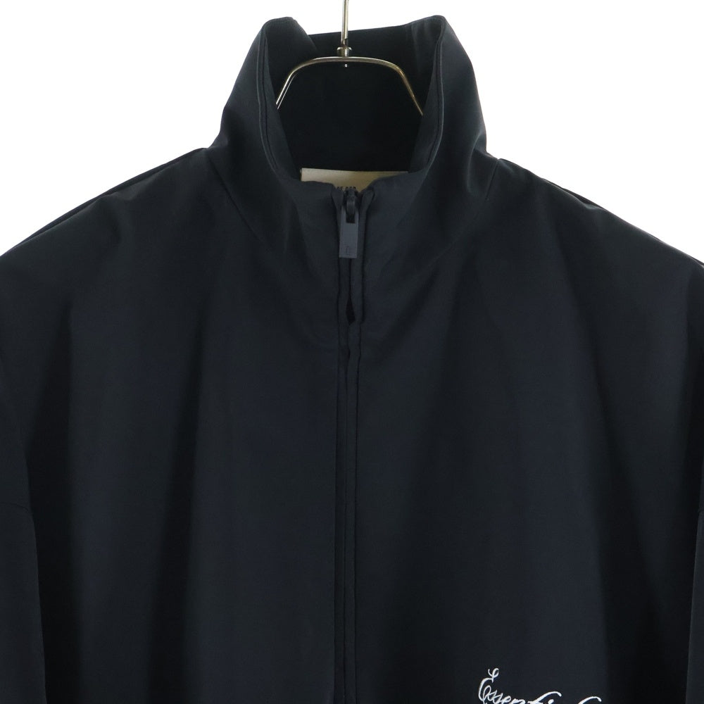 ESSENTIALS FEAR OF GOD(エッセンシャル フィアオブゴッド) SPORTY NYLON HALF ZIP スポーティー ナイロンハーフジップ ジャケット ブラック
