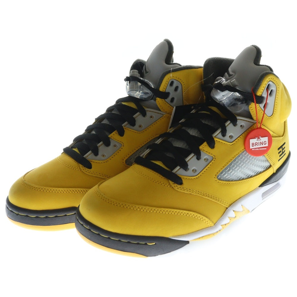 NIKE(ナイキ) AIR JORDAN 5 RETRO TOKYO 23 エアジョーダン5 レトロ トウキョウ23 IO3372-700 ハイカットスニーカー イエロー/ブラック US8.5/26.5cm