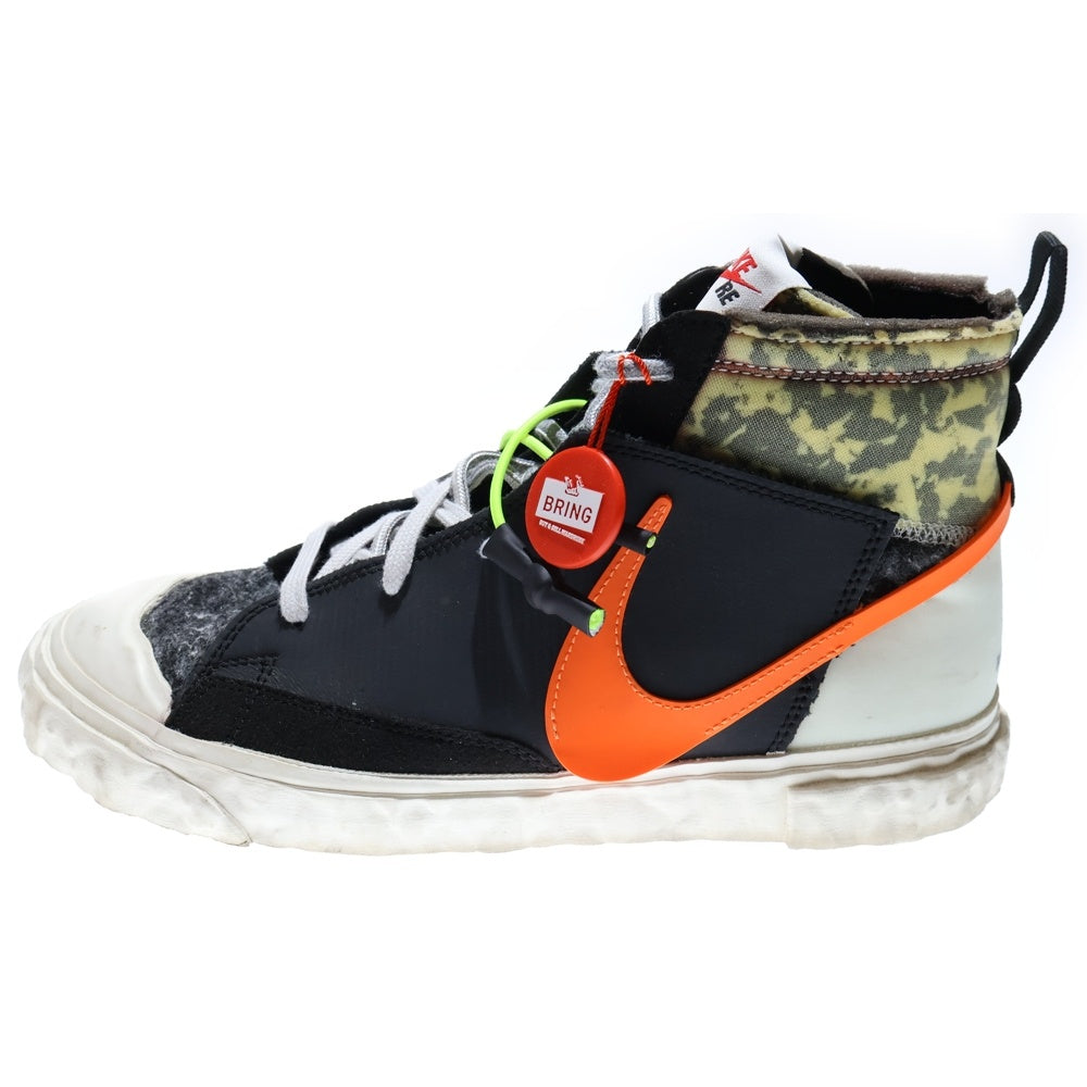 NIKE(ナイキ) ×READYMADE BLAZER MID レディメイド ブレーザー ミッドカットスニーカー ブラック US8.5/26.5cm CZ3589-001