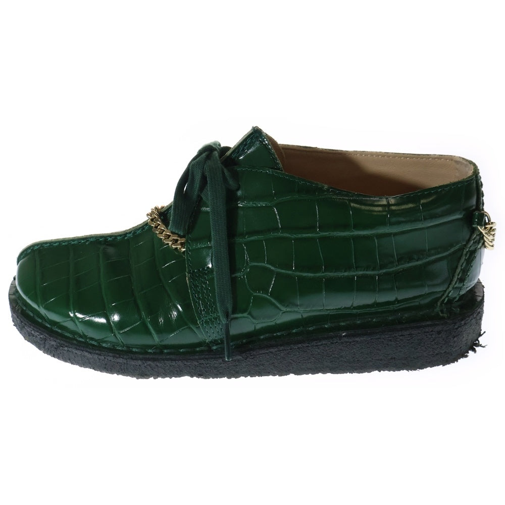 SUPREME(シュプリーム) 24AW ×Martine Rose ×Clarks Desert Trek マーティンローズ クラークス デザート トレック レザー シューズ グリーン