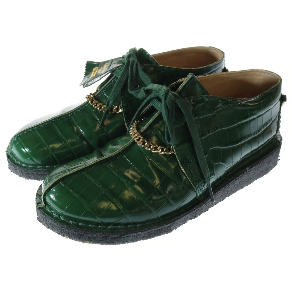 SUPREME(シュプリーム) 24AW ×Martine Rose ×Clarks Desert Trek マーティンローズ クラークス デザート トレック レザー シューズ グリーン