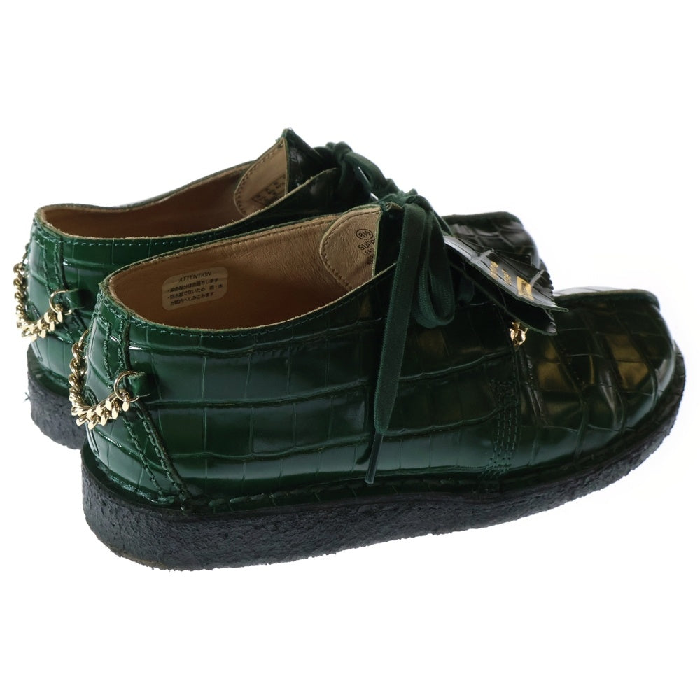 SUPREME(シュプリーム) 24AW ×Martine Rose ×Clarks Desert Trek マーティンローズ クラークス デザート トレック レザー シューズ グリーン