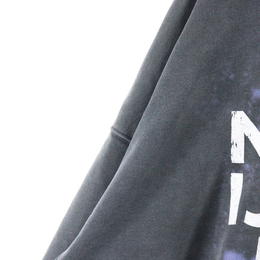 VETEMENTS(ヴェトモン) 22AW I Got Lucky Hoodie UA53HD445B ヴェトモン アイガットラッキー ヴィンテージ加工フーディー スウェットプルオーバーパーカー ブラック